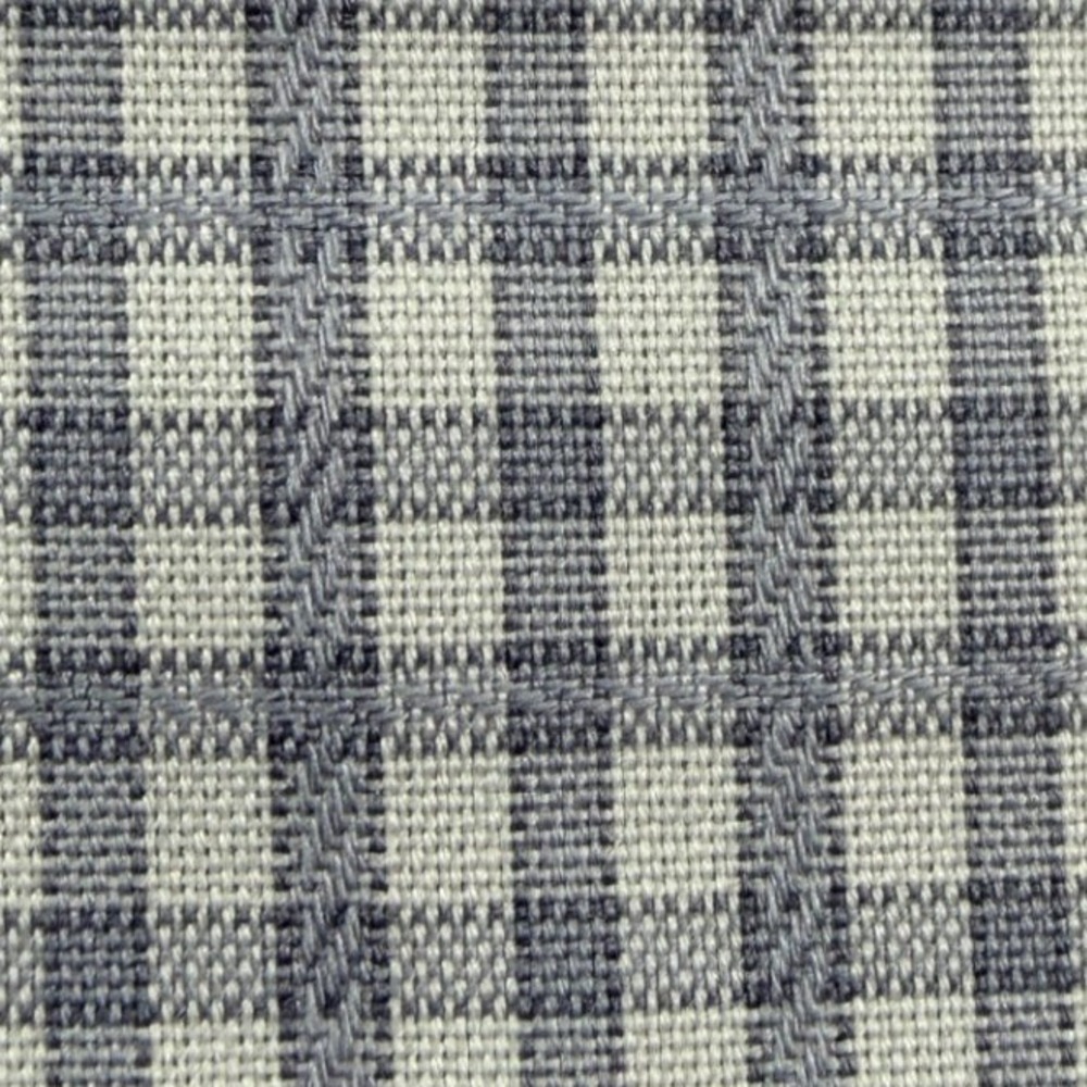 David Donahue Trim Fit Dress Shirt Mens 15.5 34/35 Gray Blue Check 100% Cotton - Picture 11 of 11